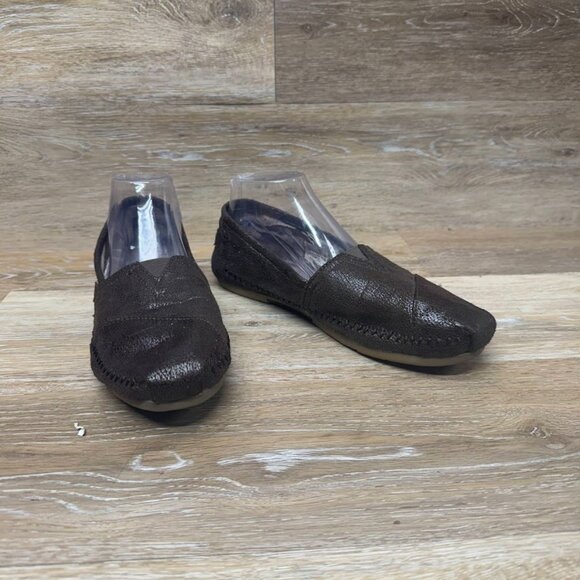 BOBS from Skechers Luxed Rain Dance Chocolate Flats Women's Size 10 - Picture 5 of 6